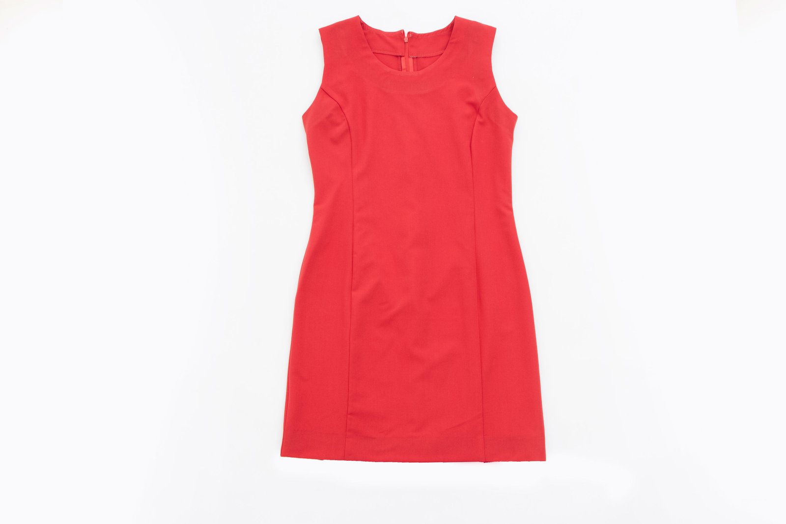 Vestido rojo con isotipo