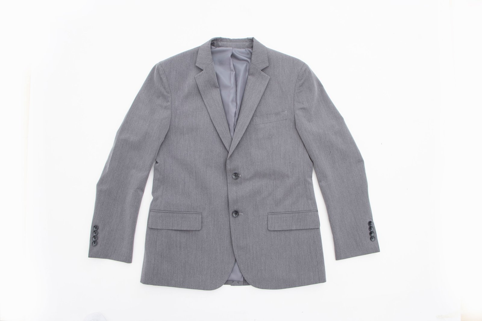 Traje gris plomo