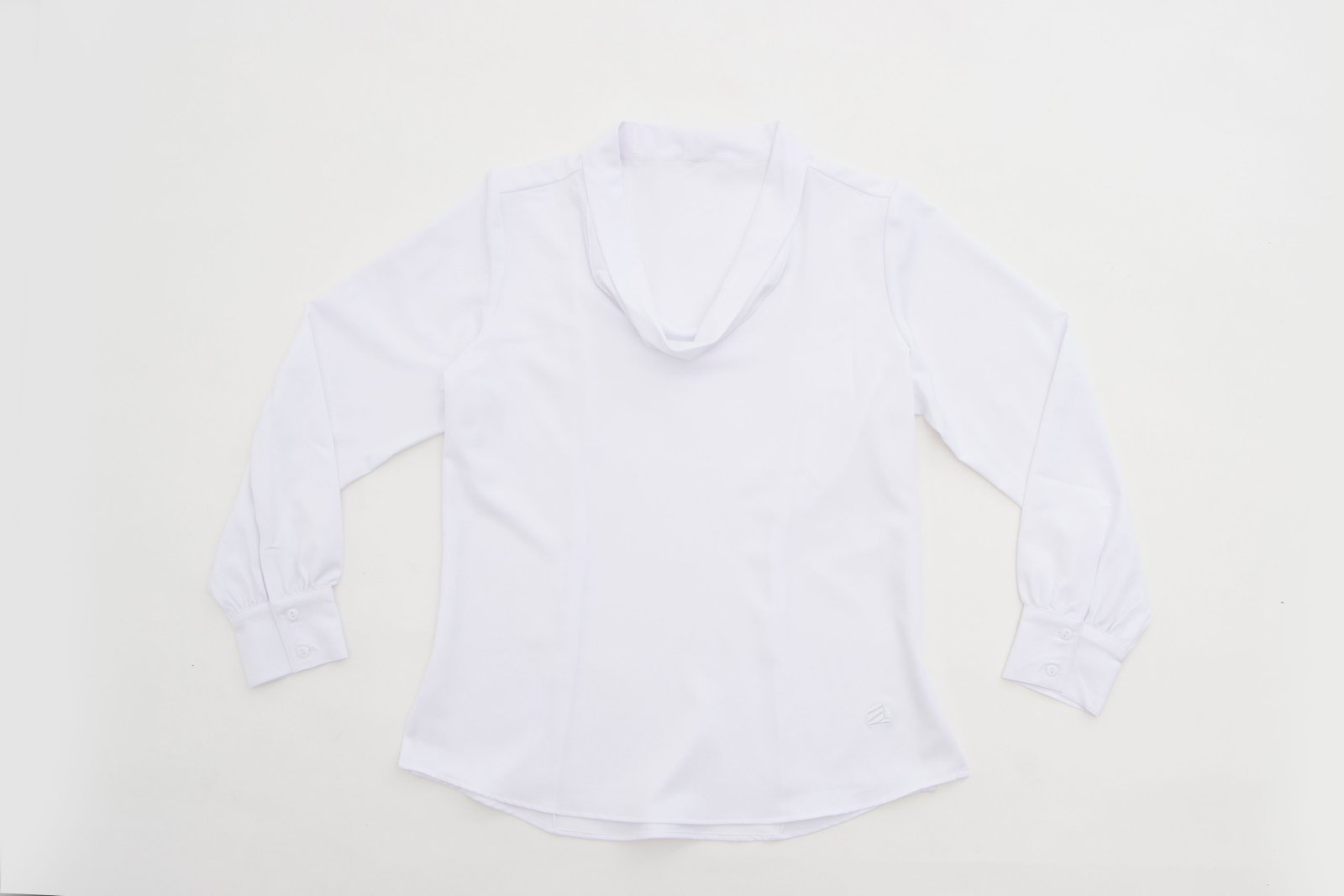 Blusa Blanca Manga Larga