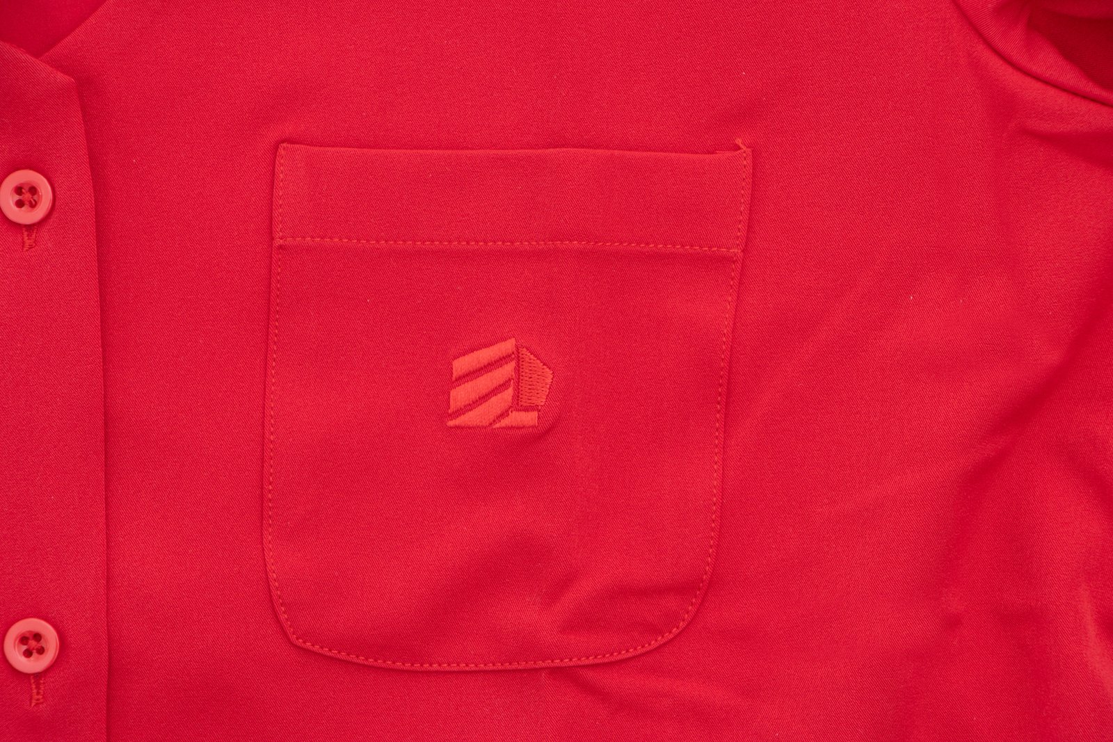 Blusa Roja Cuello en V